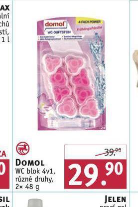 Rossmann Domol wc blok nabídka