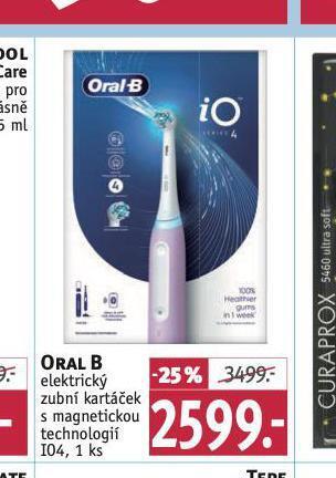 Rossmann Oral.b elektrický zubní kartáček nabídka