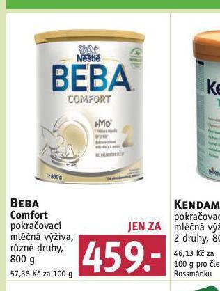 Rossmann Beba comfort pokračovací kojenecká výživa nabídka