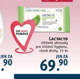 Rossmann Lactacyd vlhčené ubrousky nabídka