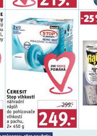 Rossmann Ceresit stop vlhkosti nabídka