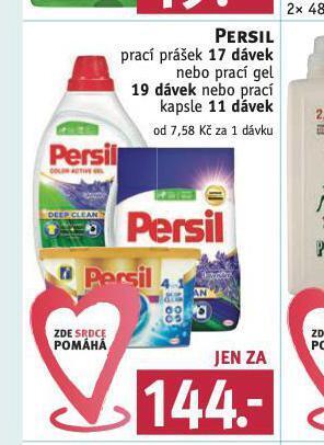 Rossmann Persil prací prostředek nabídka