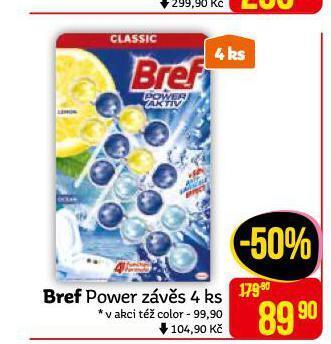 Teta Bref power závěs nabídka