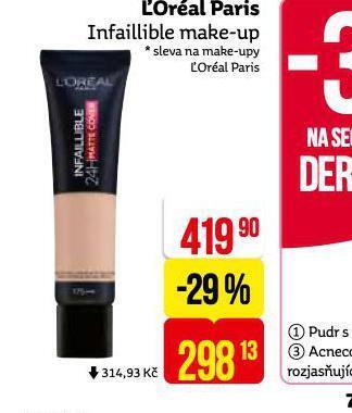 Teta Loreal paris make-up nabídka