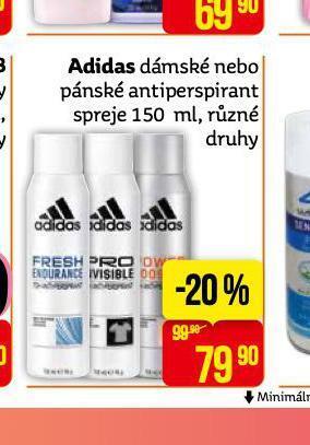 Teta Adidas antiperspirant nabídka