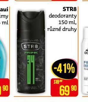 Teta Str8 deodoranty nabídka