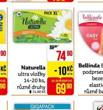 Teta Naturella ultra vložky nabídka