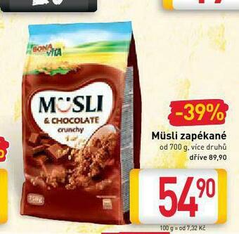 Billa Musli zapékané nabídka