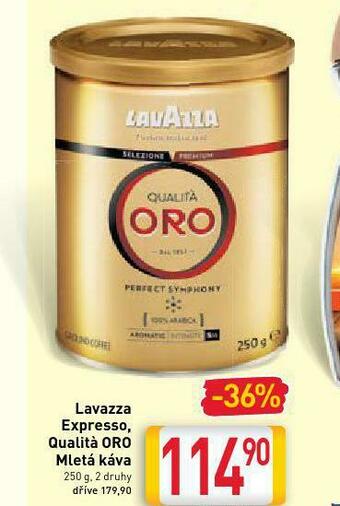 Billa Lavazza káva nabídka