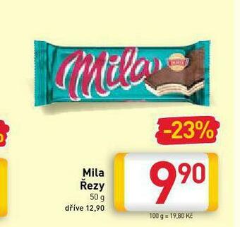 Billa Mila řezy nabídka