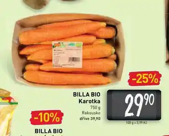 Billa Karotka nabídka