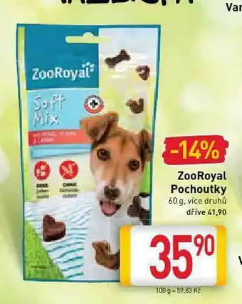Billa Zooroyal pochoutky pro psy nabídka