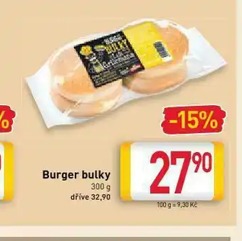 Billa Burger bulky nabídka