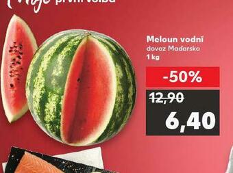 Kaufland Meloun vodní nabídka