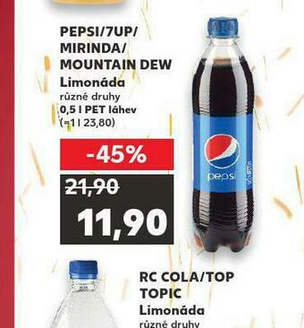 Kaufland Mountain dew 0,5l nabídka