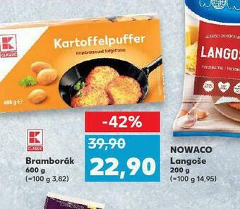 Kaufland Bramborák nabídka