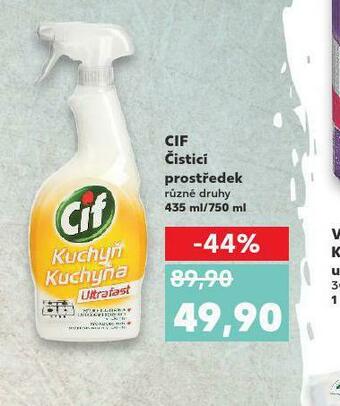 Kaufland Cif čistící prostředek nabídka