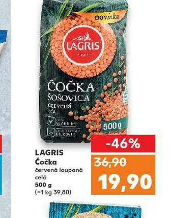Kaufland Lagris čočka nabídka