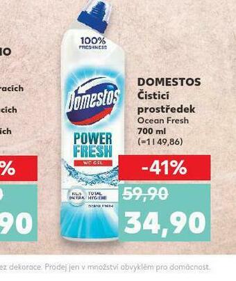 Kaufland Domestos čistící prostředek nabídka