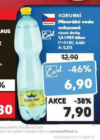 Kaufland Korunní ochucená nabídka