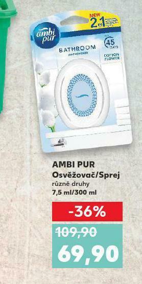 Kaufland Ambi pur osvěžovač / sprej nabídka