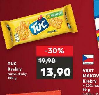 Kaufland Tuc krekry nabídka