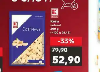 Kaufland Kešu antural nabídka