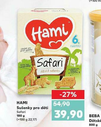 Kaufland Hami sušenky pro děti nabídka