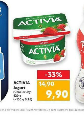 Kaufland Activia jogurt nabídka