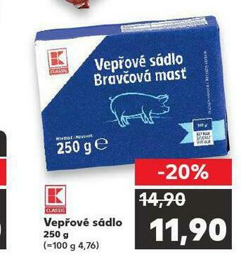 Kaufland Vepřové sádlo nabídka