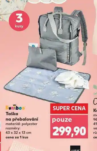 Kaufland Taška na přebalování nabídka