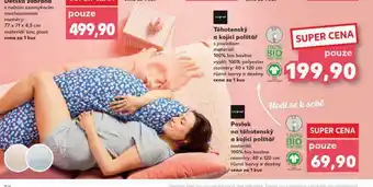 Kaufland Těhotenský a kojicí polštář nabídka