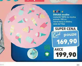 Kaufland Dětská osuška nabídka