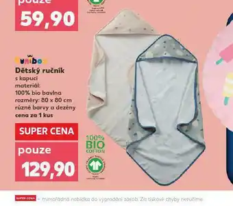 Kaufland Dětský ručník nabídka