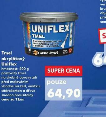 Kaufland Tmel akrylátový uniflex nabídka