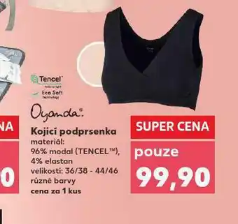 Kaufland Kojicí podprsenka nabídka