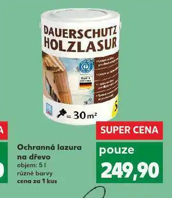 Kaufland Ochranná lazura na dřevo nabídka
