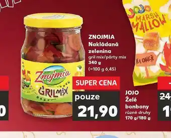 Kaufland Znojmia nakládaná zelenina nabídka