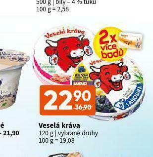 Terno Sýr veselá kráva nabídka