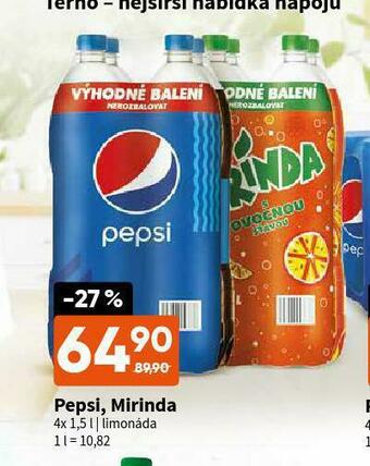 Terno Pepsi nabídka