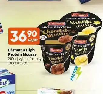 Terno Ehrmann high protein mousse nabídka