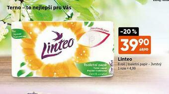 Terno Linteo toaletní papír nabídka