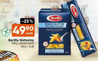 Terno Barilla těstoviny nabídka