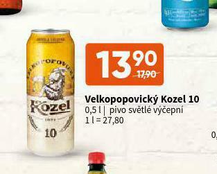 Terno Pivo velkopopovický kozel nabídka