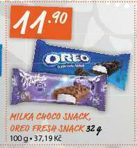 Terno Milka choco snack nabídka