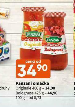 Terno Panzani omáčka nabídka