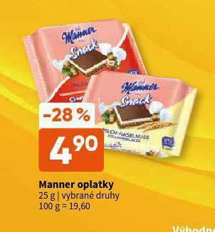 Terno Manner oplatky nabídka