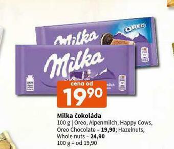 Terno Milka čokoláda nabídka
