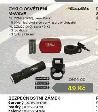 Auto Kelly Cyklo osvětlení nabídka