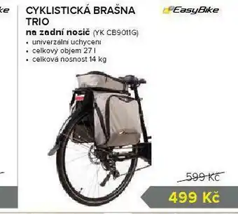 Auto Kelly Cyklistická brašna trio nabídka